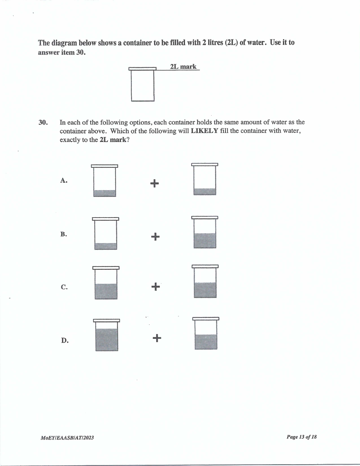 Scanned test page